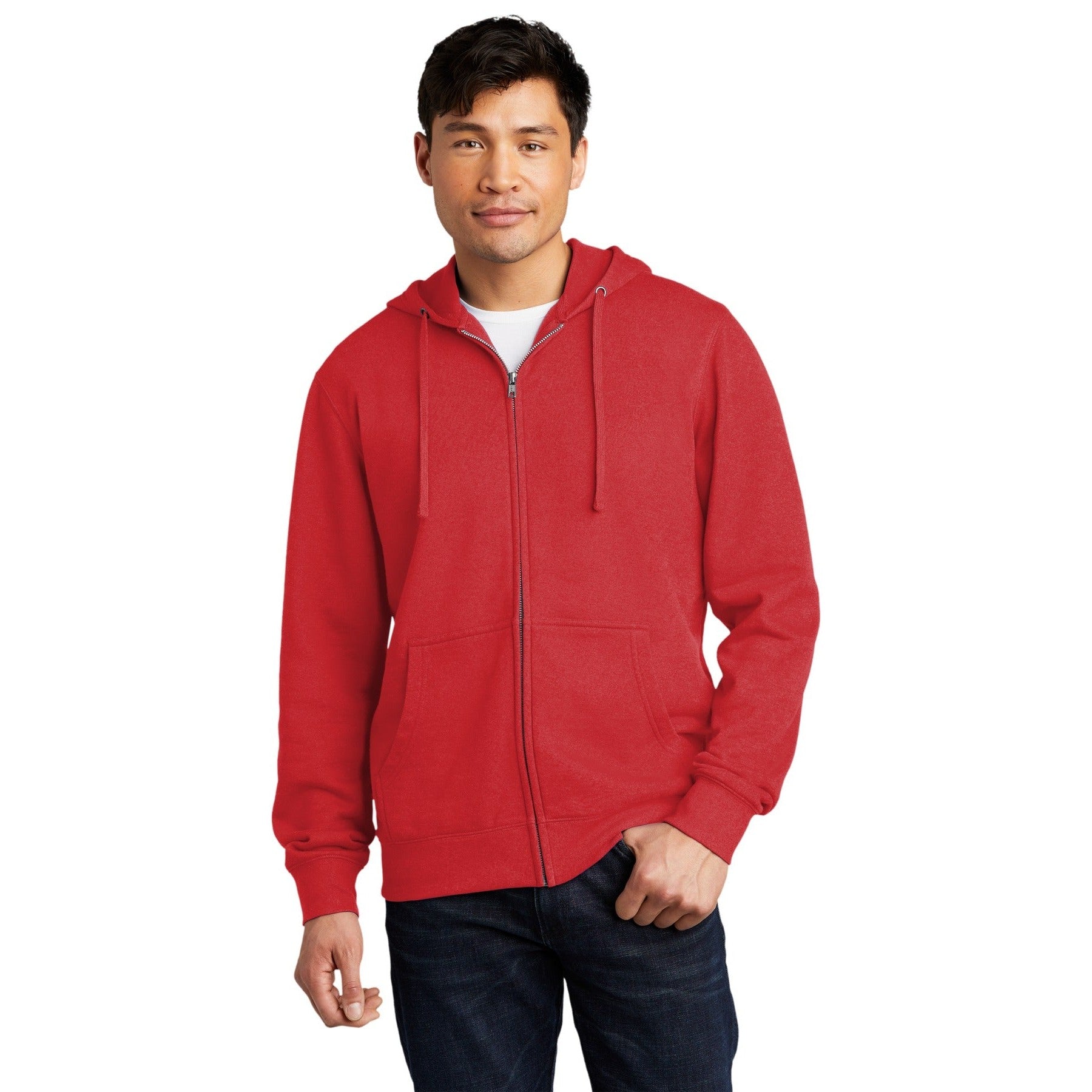 District-District® V.I.T.™Fleece Full-Zip Hoodie DT6102-MedTech-3
